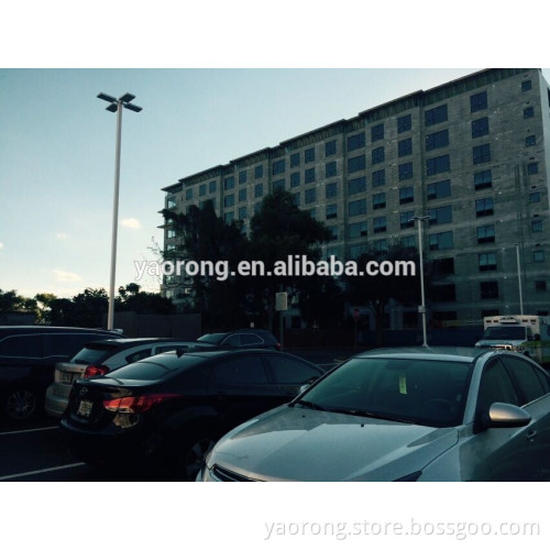 Yaorong factory ETL DLC CE 120lm/w Ultra slim led parking lot lighting with optional LENS